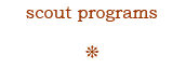 Scout Programs